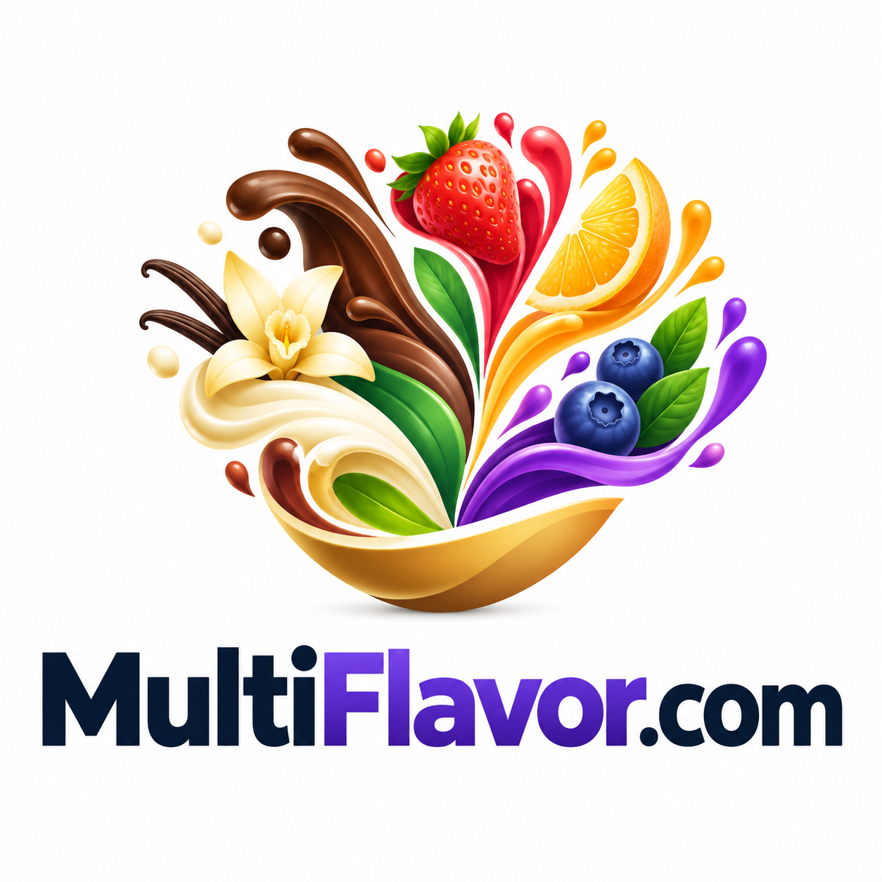 MultiFlavor.com domain name artwork